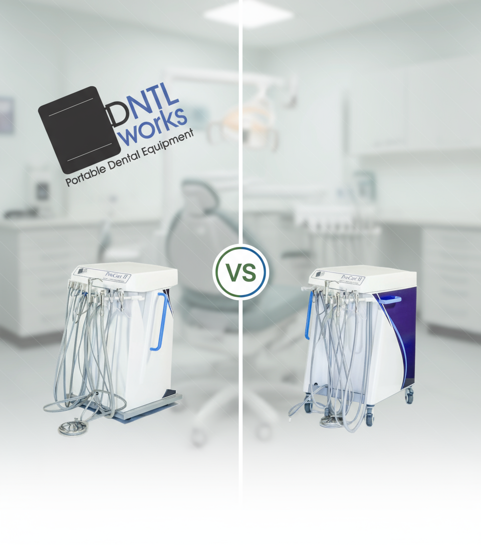 ProCart III vs ProCart II vs ProSolo: Complete Mobile Dental Equipment Comparison Guide 2025