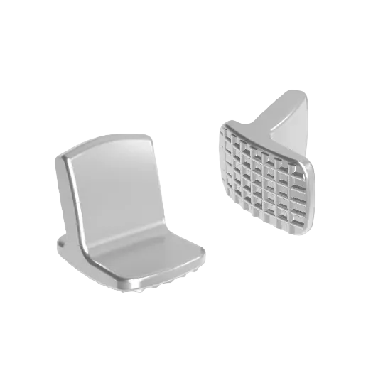 Metal biters for dentistry