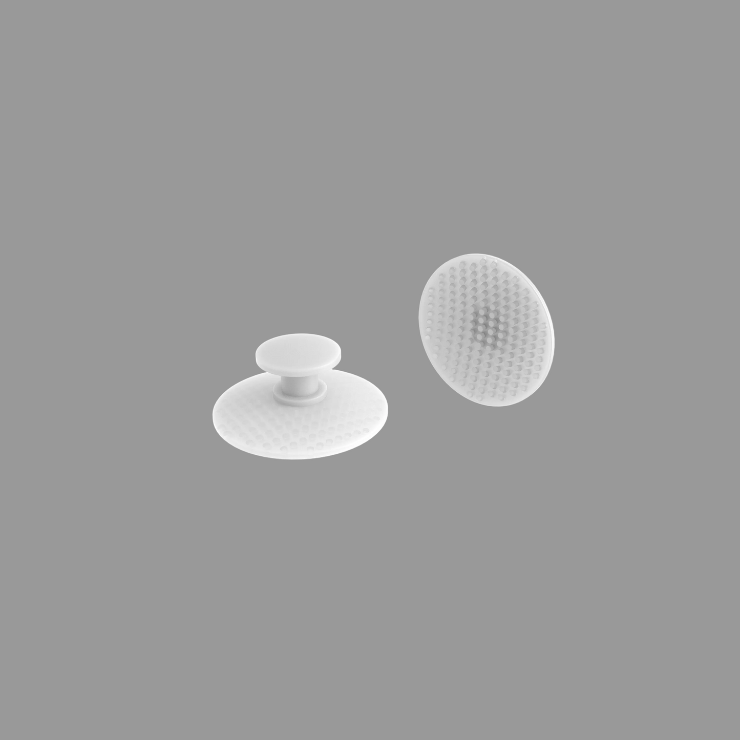 Ceramic lingual buttons Y-F305C Round base, 10pcs/pk