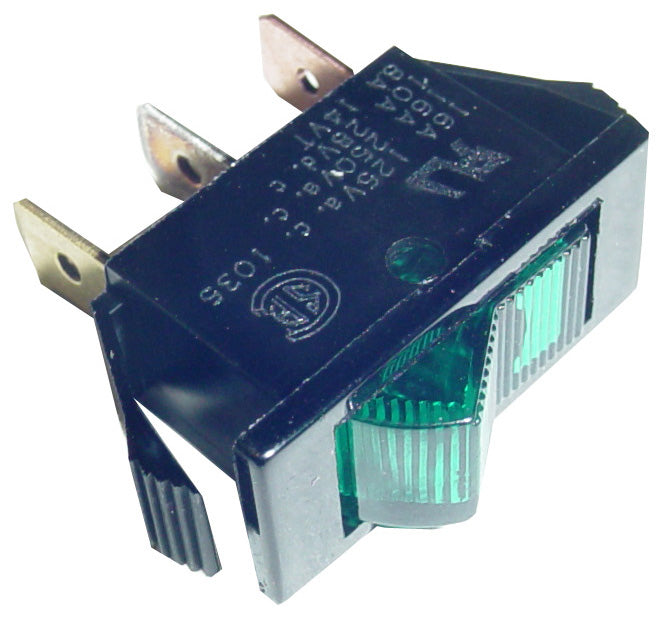 Rocker Switch Green Light