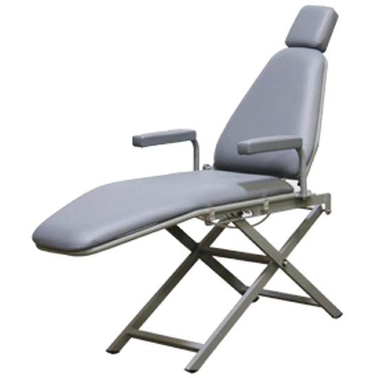 Basic Portable Patient Chair with Scissors Base