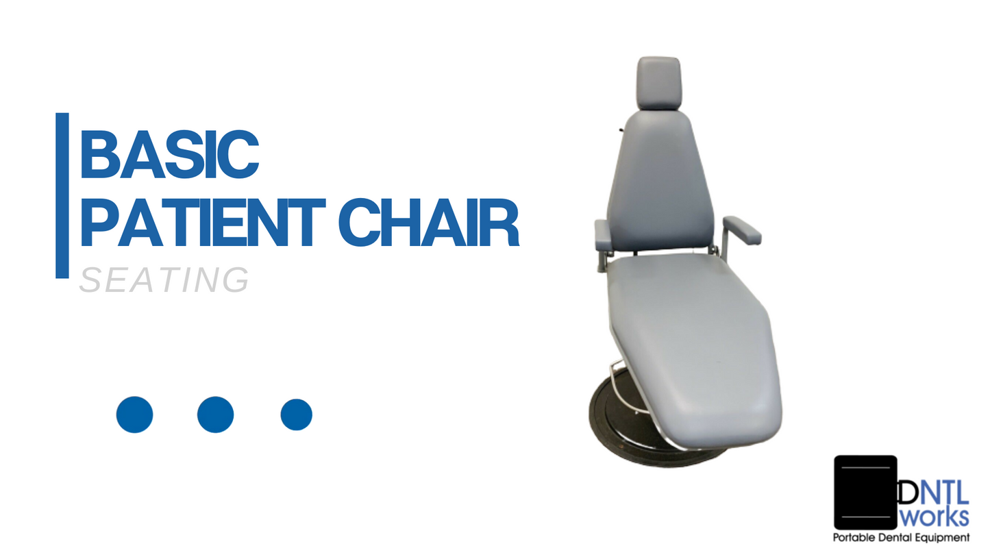 Basic Portable Patient Chair with Hydraulic Base