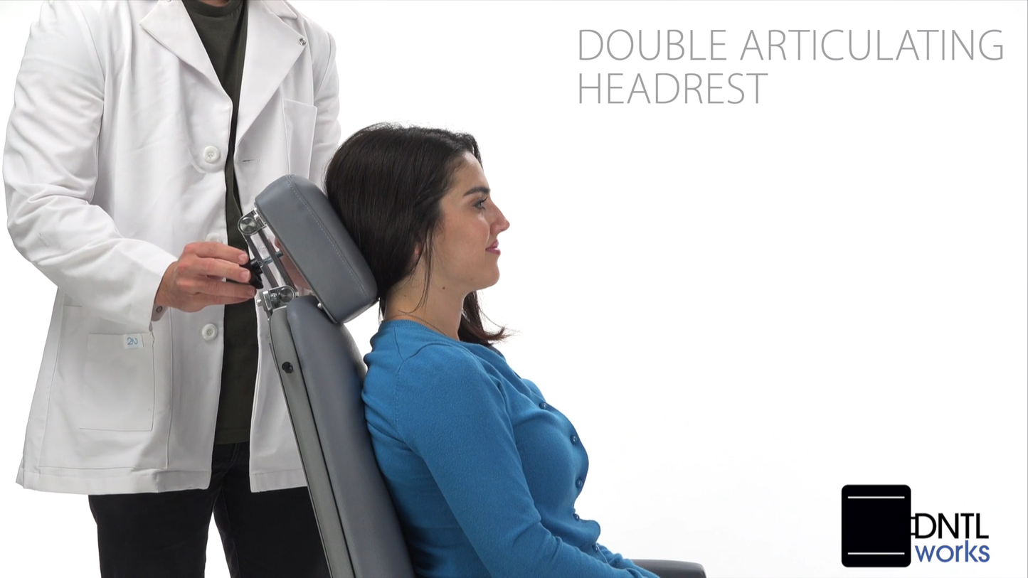 Basic Portable Patient Chair with Scissors Base