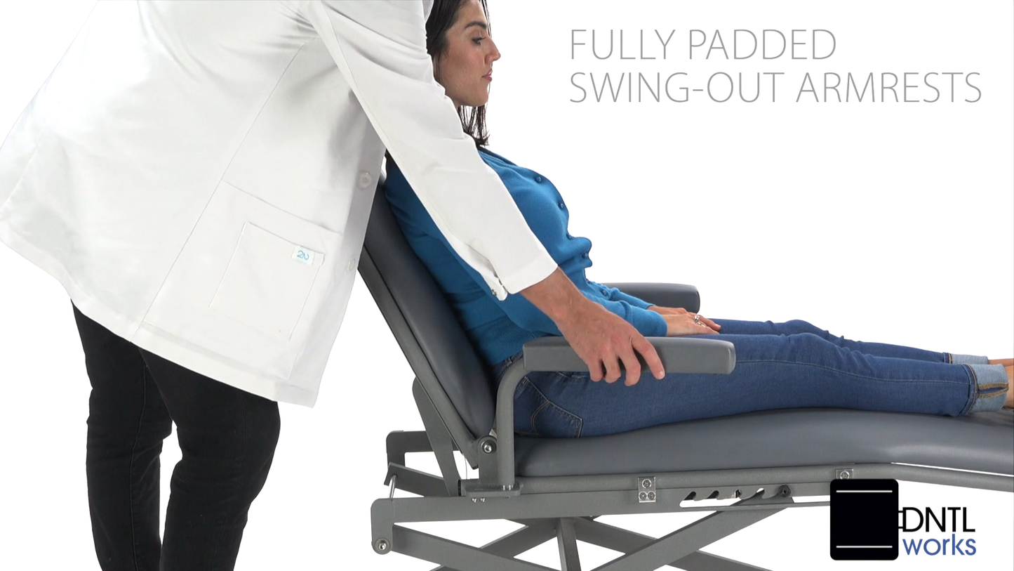 Basic Portable Patient Chair with Scissors Base