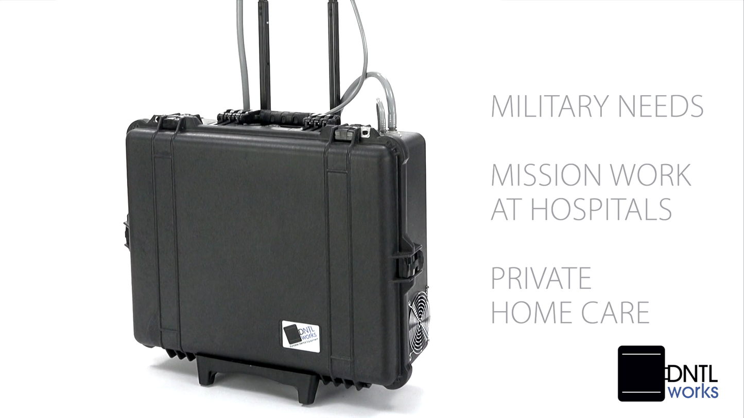 PortaVac Portable Vacuum Unit for Field Use (120 V) ⅓ HP