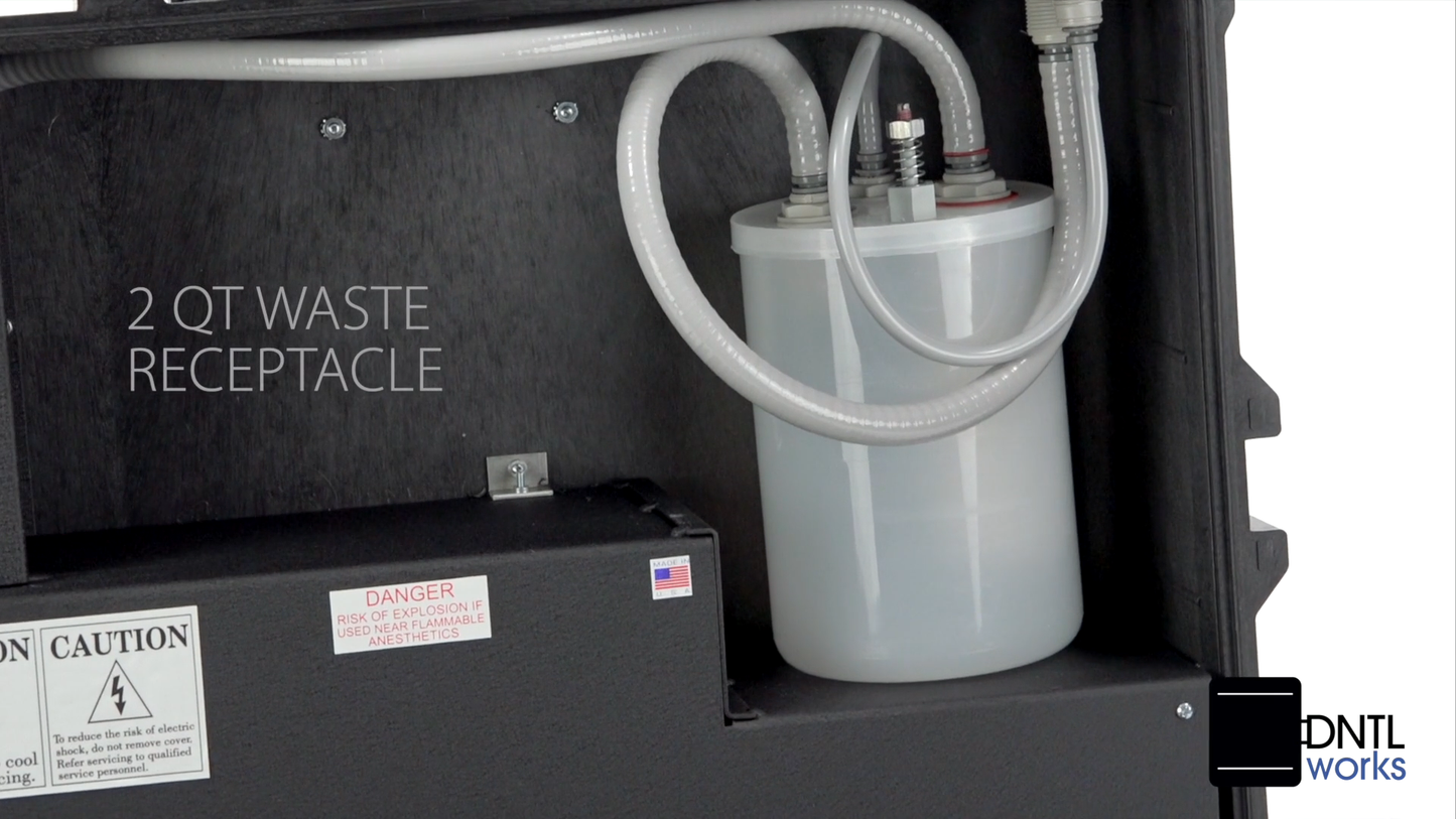 PortaVac Portable Vacuum Unit for Field Use (120 V) ⅓ HP