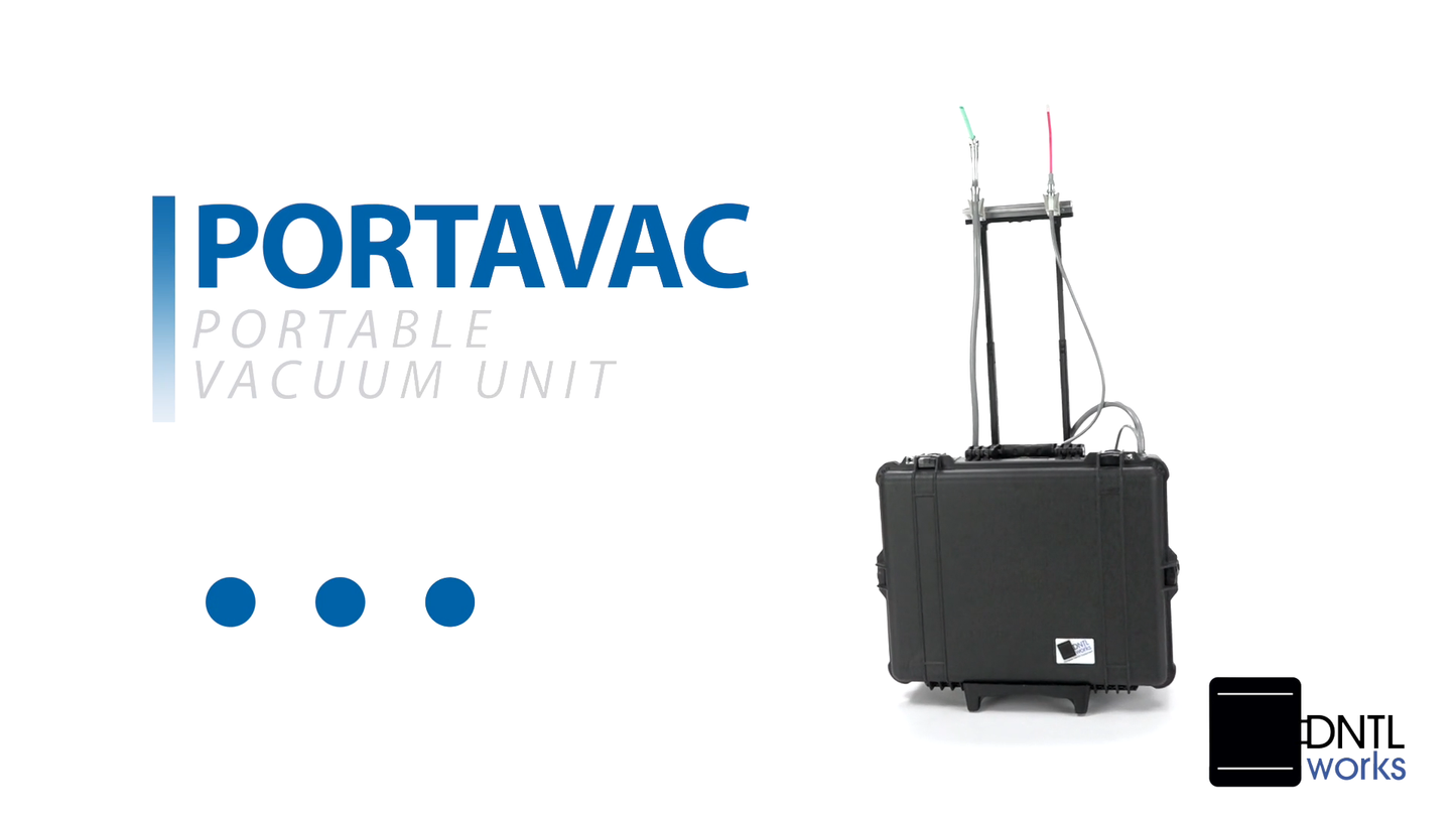 PortaVac Portable Vacuum Unit for Field Use (120 V) ⅓ HP