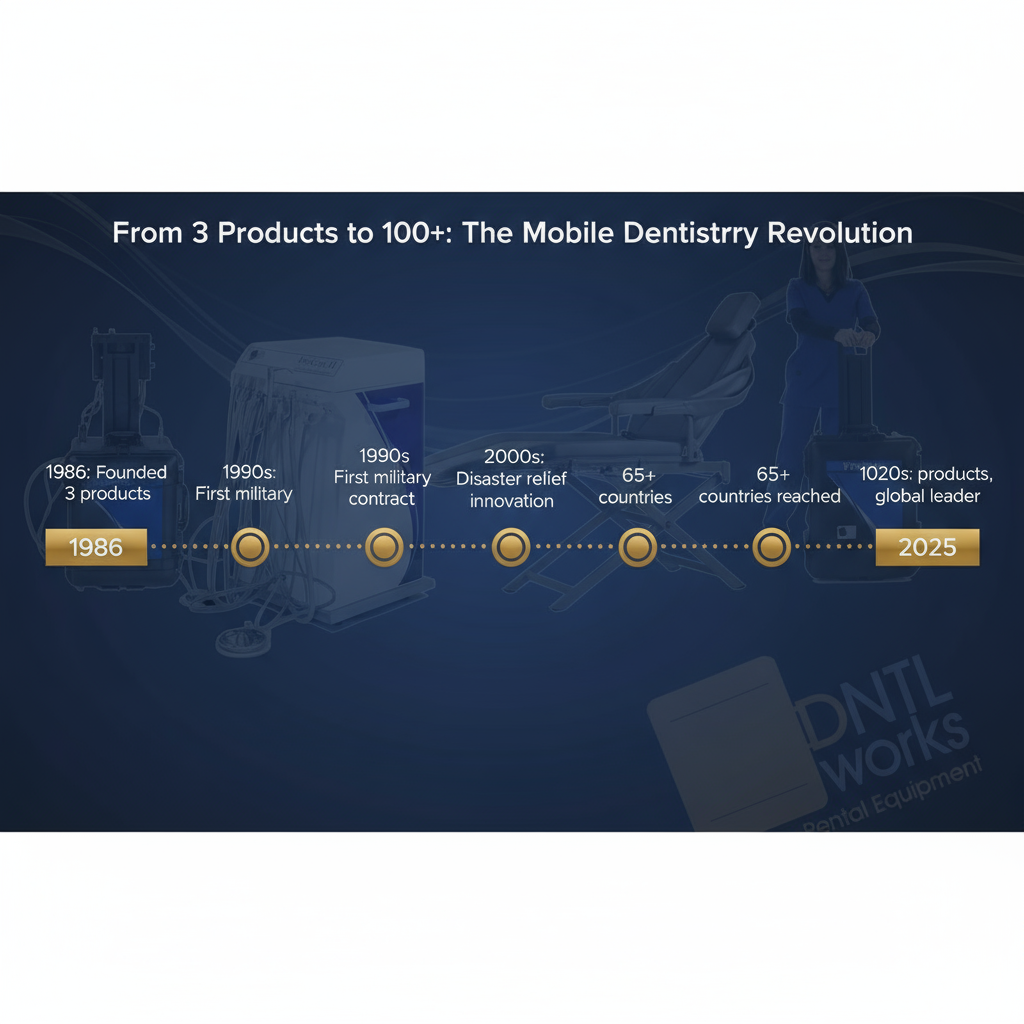 36 Years of Mobile Dental Innovation: How DNTLworks Brought Dentistry to the Unreachable