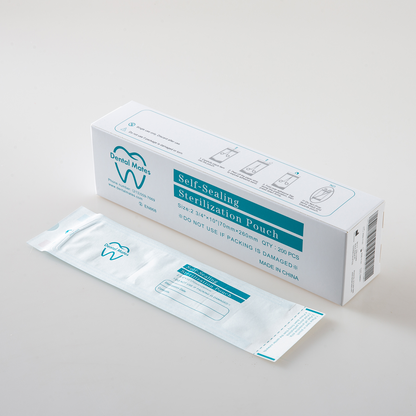 Self-Sealing Autoclave Sterilization Pouches 200pcs per box, 10 boxes/case for most sizes; 5 boxes/case 10 1/2x20"