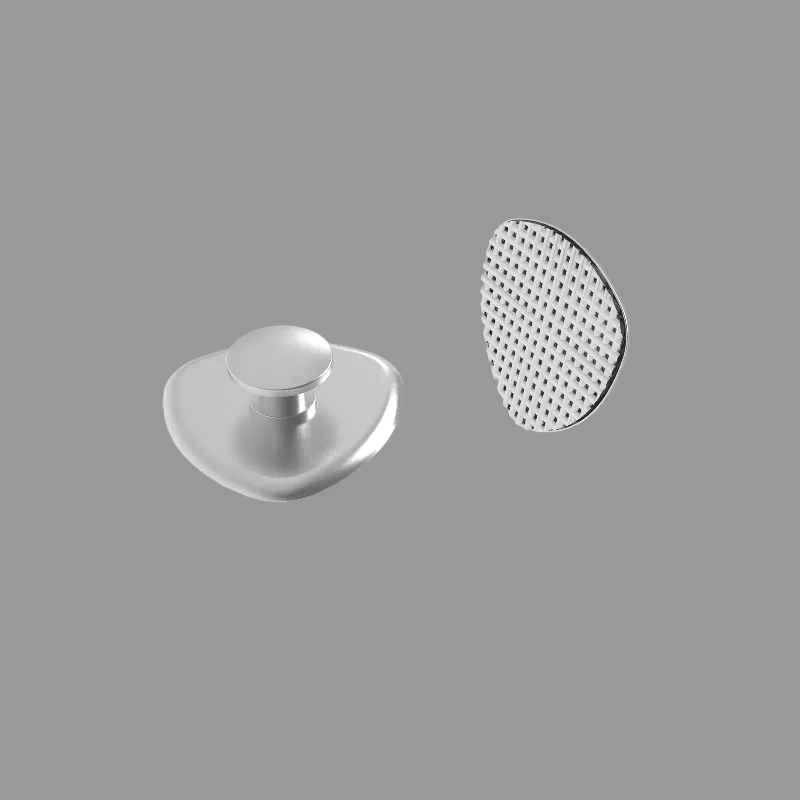 Bondable aligner buttons Y-F325 Triangle base 80# mesh base, 10pcs/pk