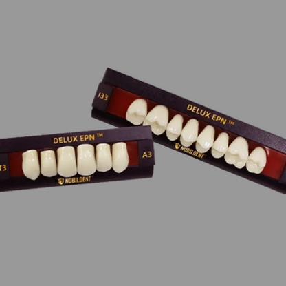 NOBILDENT DELUX EPN high level acrylic teeth,full denture,partial denture,implant-support denture