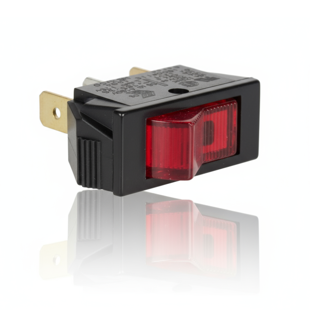 Rocker Switch Red Light