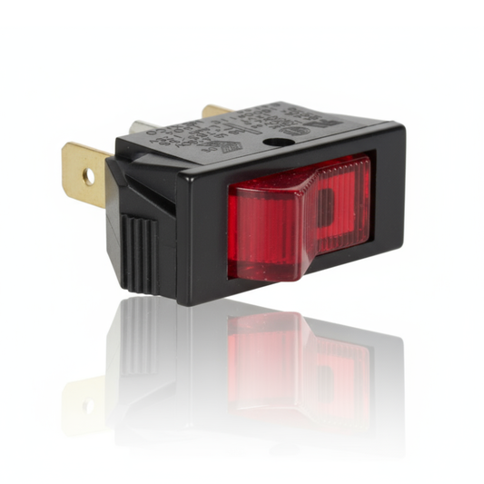 Rocker Switch Red Light