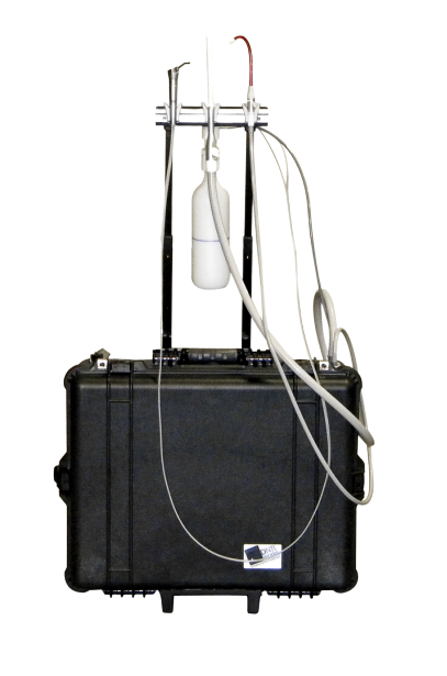 AZDENT BD-402 Portable Dental Delivery Unit – Suitcase With Syringe & Suction, Air Compressor