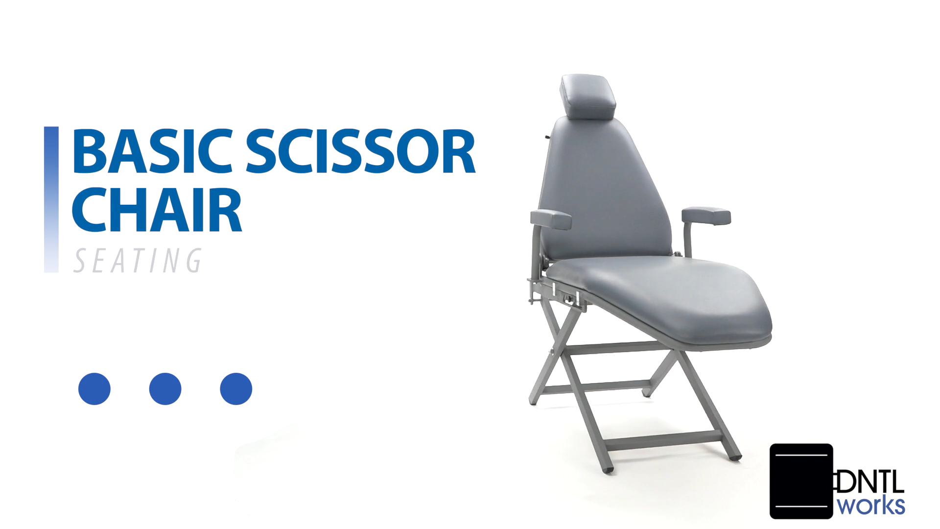 UKダイワ　ベットチェア Basic Portable Patient Chair with Scissors Base – Dntlworks