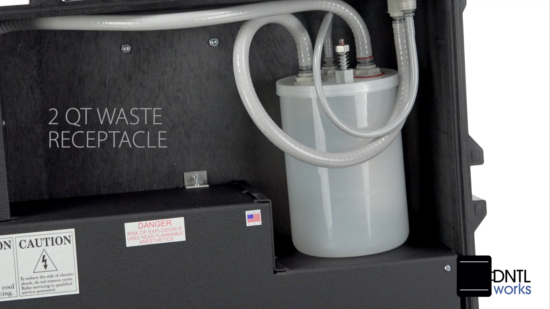 PortaVac Portable Vacuum Unit for Field Use (120 V) ⅓ HP Dntlworks