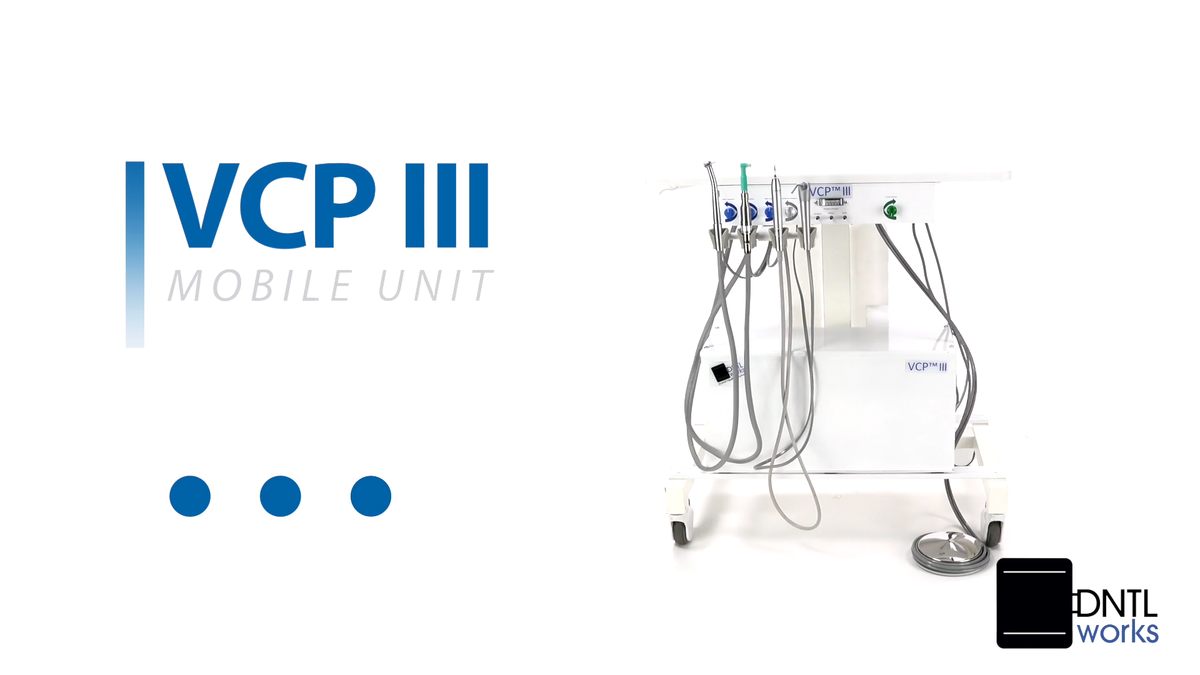 Mobile Veterinary Console -VCP II Dental Treatment Console
