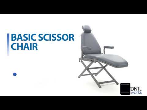 Basic Portable Patient Chair with Scissors Base – Dntlworks